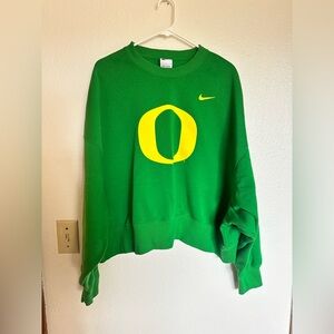Women’s Oregon ducks sweatshirt. Large. Oversized